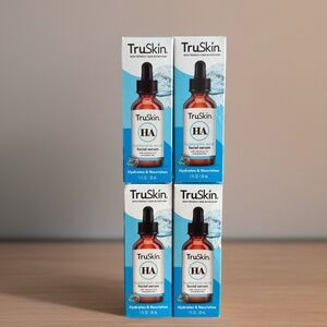 ruSkin Hydrating Hyaluronic Acid Facial Serum – Set of 4 – New